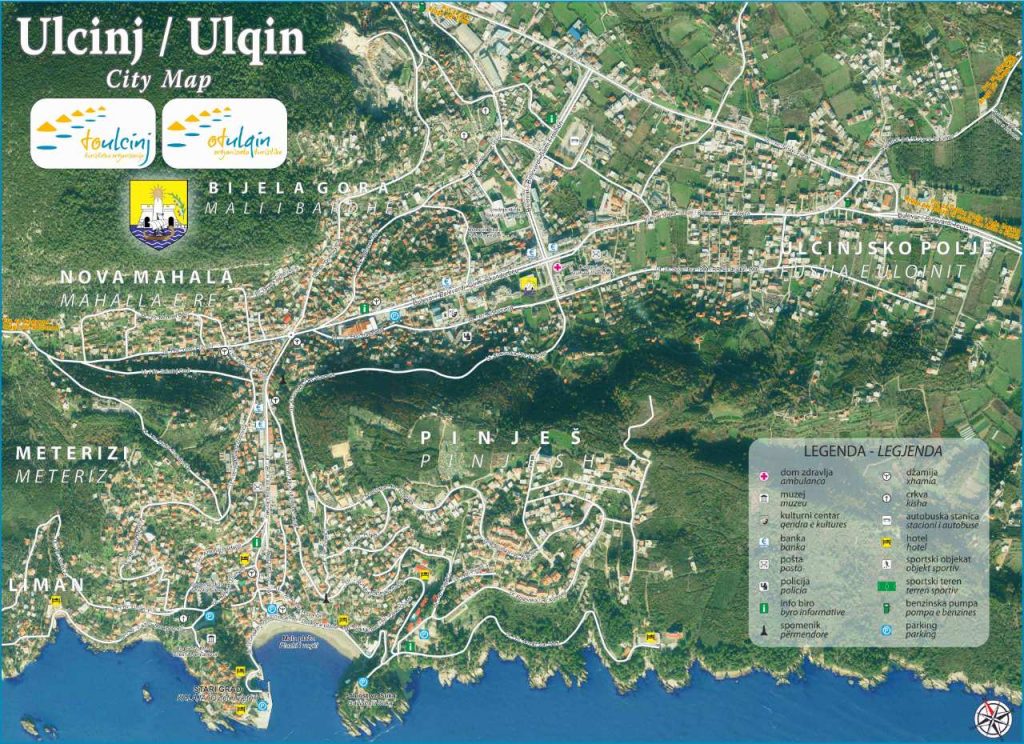 Maps     Ulcinj