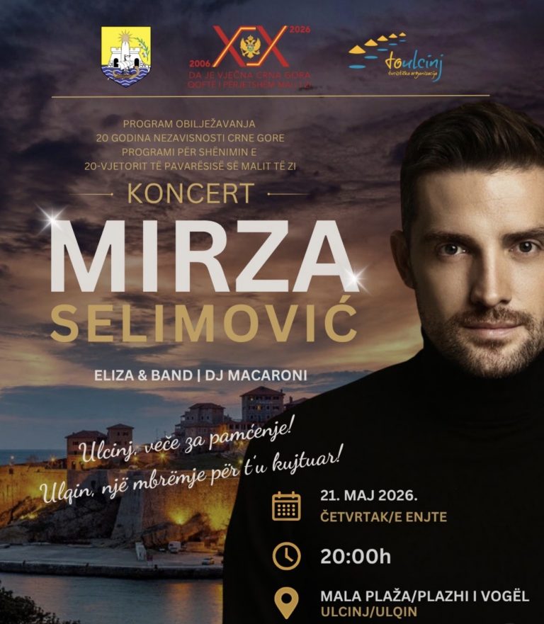 Read more about the article Koncert Mirza Selimovića povodom 20 godina nezavisnosti Crne Gore