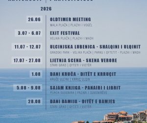 Summer Events Calendar in the Municipality of Ulcinj – 2026